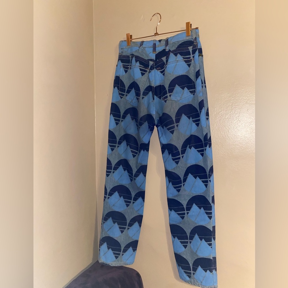 Acne Studios Blà Konst printed jeans